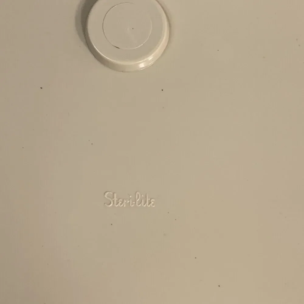Vintage Sterilite Plastic Lazy Susan Turntable 10.5